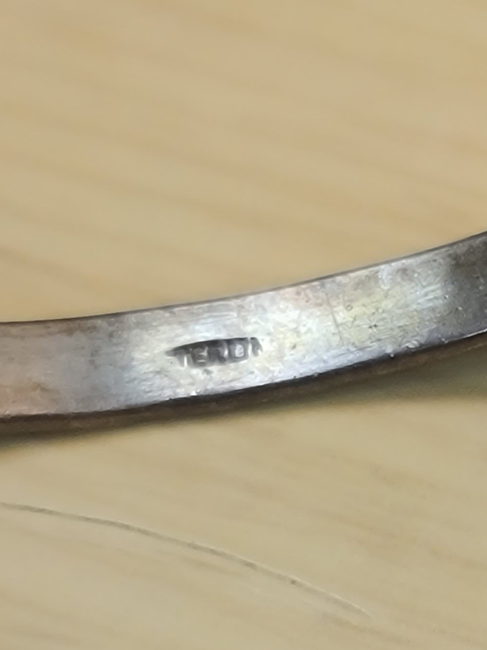 Vintage Sterling 925 Solid Silver Bangle Bracelet… - image 11