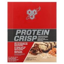 Protein Crisp, Salted Toffee Pretzel, 12 Bars, 1.94 oz 55 g Each