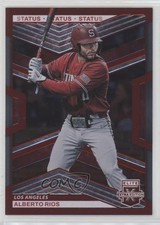 2023 Panini Elite Extra Edition Red Status 38/199 Alberto Rios #27 2o7