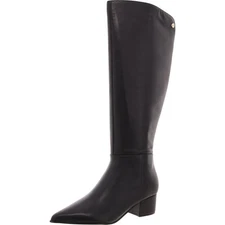 Nine West Womens Morgin Pull On Pointed Toe Casual Knee-High Boots BHFO 0064