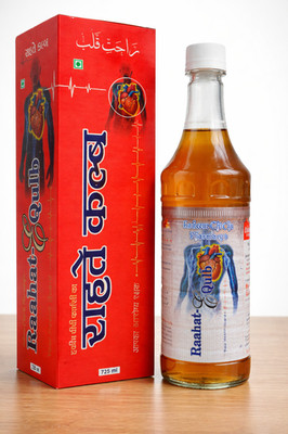 Raahat-e-Qulb Traditional Herbal Tonic 700ml Unani Support Heart Health Wellness