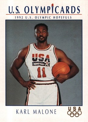 1992 Impel Olympicards: 1992 U.S. Olympic Hopefuls #13 Karl Malone