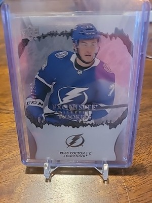 2021-22 Upper Deck Ice Exquisite Collection Rookies /299 Ross Colton #R-24 RC