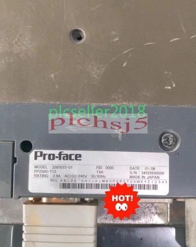 1PCS used Pro-face FP2500-T12 - Picture 2 of 3