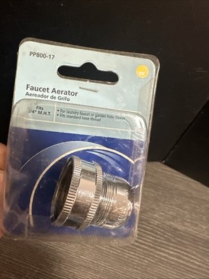 Plumb Pak PP800-17 Faucet Female Aerator for Laundry or Garden Hose Faucets