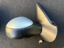 PEUGEOT 206CC 2005 Drivers Side ELECTRIC DOOR MIRROR Light blue 
