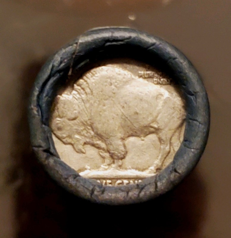 1 Roll of Indian Head (Buffalo) Nickels (40 nickels)