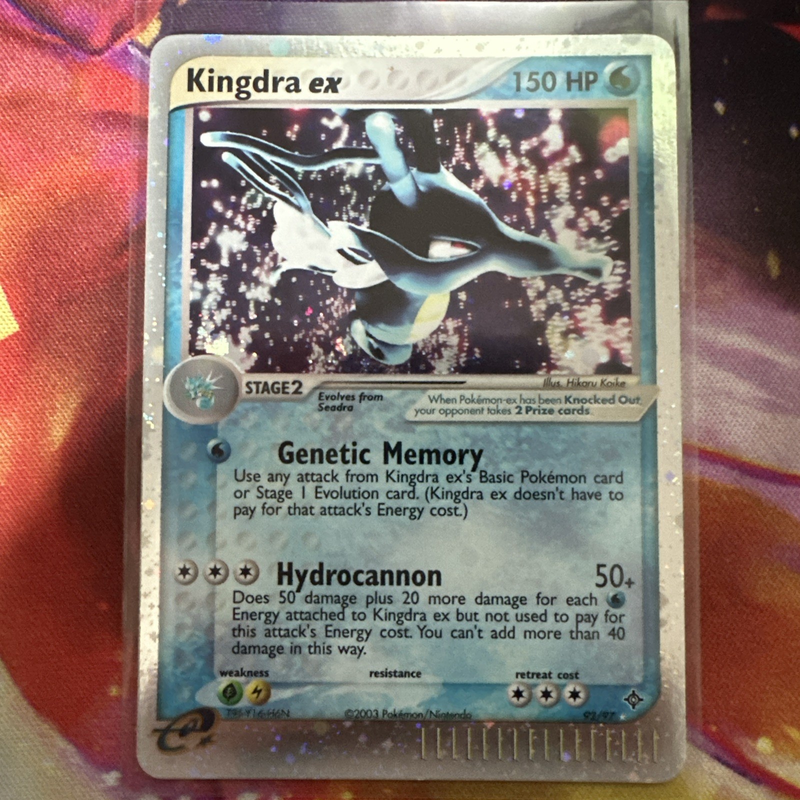 Kingdra Ex Dragon 92/97