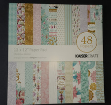 Kaiser Scrapbook 12 inch Paper Pad Christmas Wishes