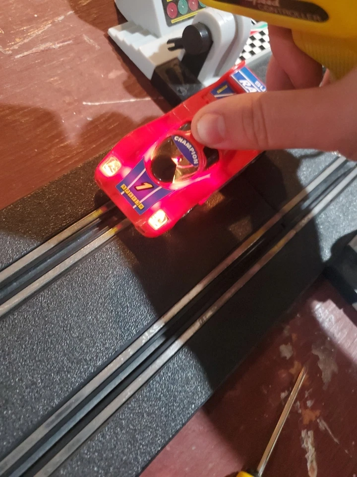 VINTAGE GRAND PRIX Toy Race Car Track, Tested, And Works, Read Description - Image 2 of 4