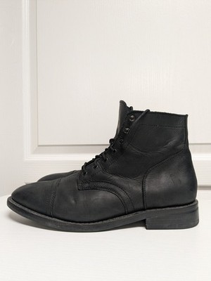 Thursday Captain Boots Matte Black Men display picture 1