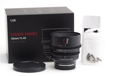 7Artisans 1.05/35Mm Black For Fuji X APS-C Cinema Lens
