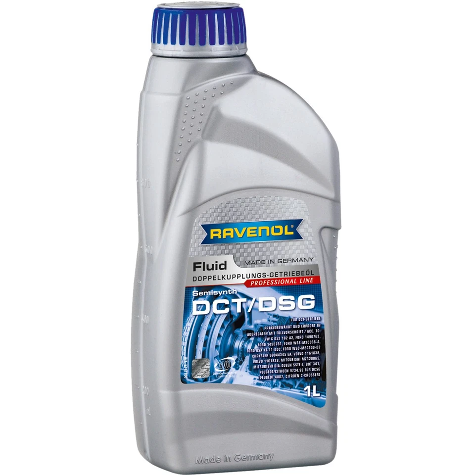 ÖLE-FLÜSSIGKEITEN Aceite de transmisión Ravenol DCT DSG Fluid doble embrague 1L
