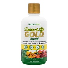NaturesPlus Source of Life Gold Multivitamin Liquid - 30 30 Ounce (Pack 1) 