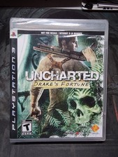 Uncharted Drake's Fortune PlayStation 3 PS3 Black Label Not For Resale Sealed
