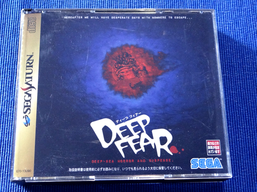 DEEP FEAR - SEGA SATURN PAL - JEU COMPLET - TRES BON ETAT