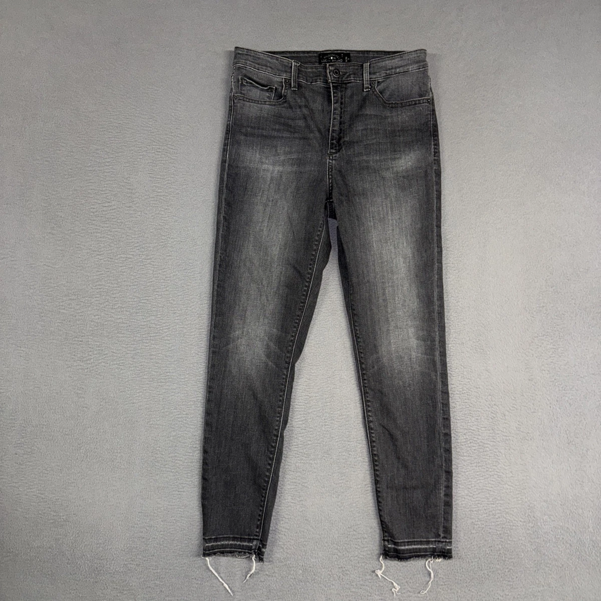 Jeans Skinny Lucky Brand Bridgette Ourlet Brut - Taille Haute, Stretch - Taille 6/28 - Neuf Avec étiquettes