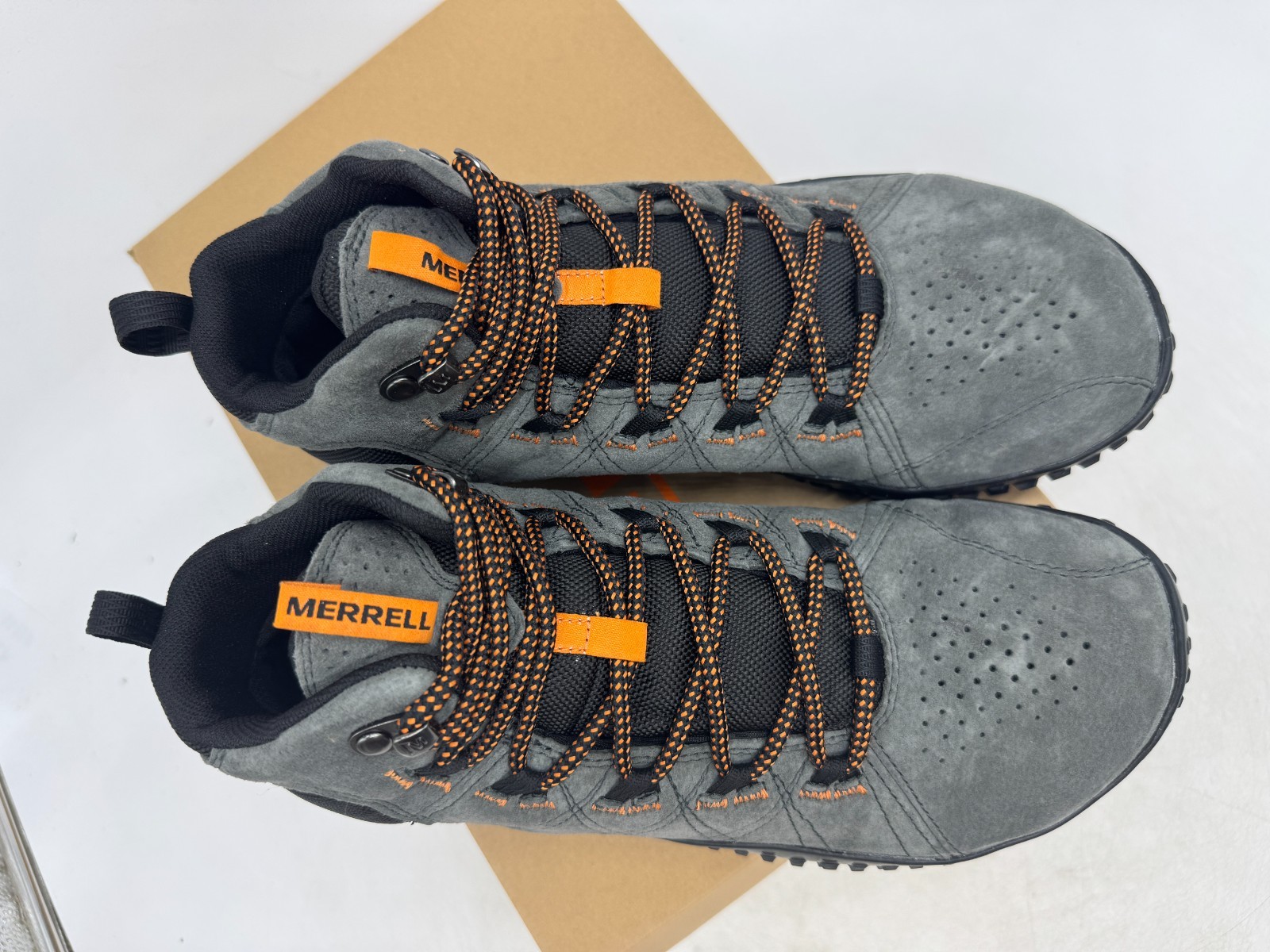 Merrell Wrapt Mid Sneakers Uomo Granito Basse Stringate Impermeabili 11 5