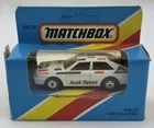 1981 Vintage Matchbox MB 25 Audi Quattro Rally Car - White #20 Audi Sport RARE