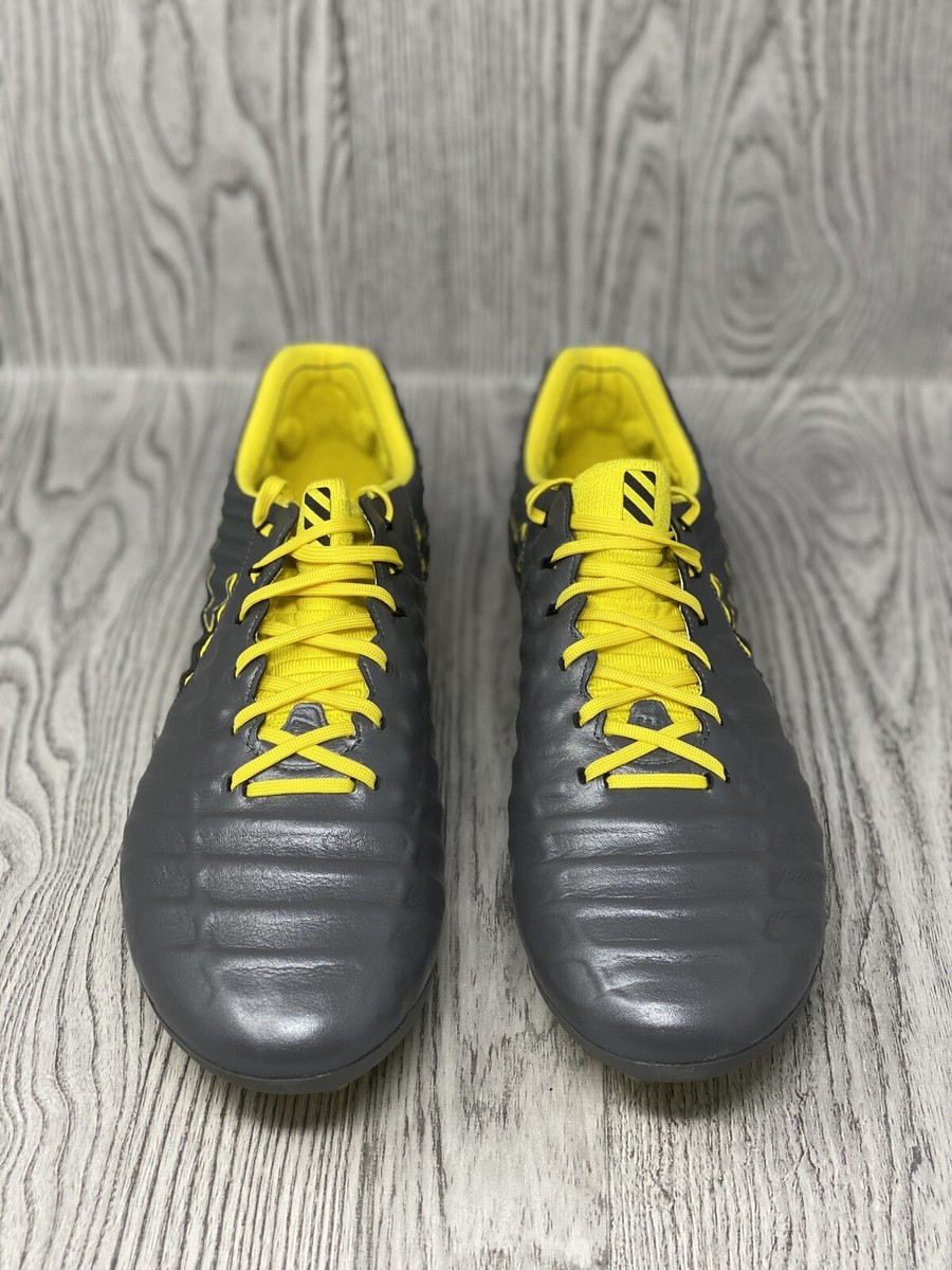 Nike Legend 7 Elite Tiempo FG Soccer Cleats AH7238-008 Grey Nike Legend 7 Elite Tiempo FG Soccer Cleats AH7238-008 Grey
