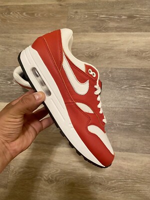 Nike Air Max 1 Unlocked 'Nike By You' Leather Red White DO7414-991