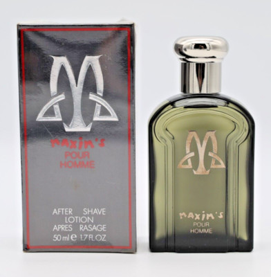 Maxim's Pour Homme for Men After Shave Lotion 50 ml / 1.7 oz Authentic with Box