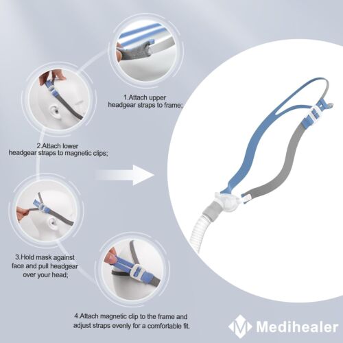 Ersatz Rohr Rahmen Montage für AirFit P10 - Leiser & sicherer Schlaf Upgrade - Bild 9 von 9