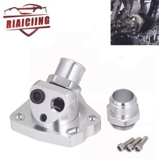 for Honda K20 K24 K-Series Aluminum Radiator Hose Swivel Neck Thermostat Housing