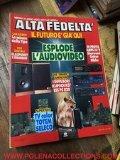 ALTA FEDELTA’ STEREO VINTAGE HI-FI APRILE 1988 NIKKO GRUNDIG ONKYO SHERWOOD