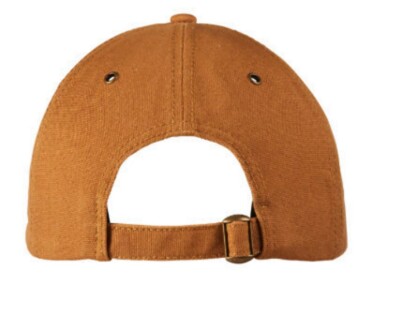 Mack Trucks Tan & Brown Canvas Embroidered Black Bulldog Logo Hat