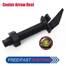1x Center Arrow Rest Hunting Archery Recurve Bow Accessory Black Local Warehouse