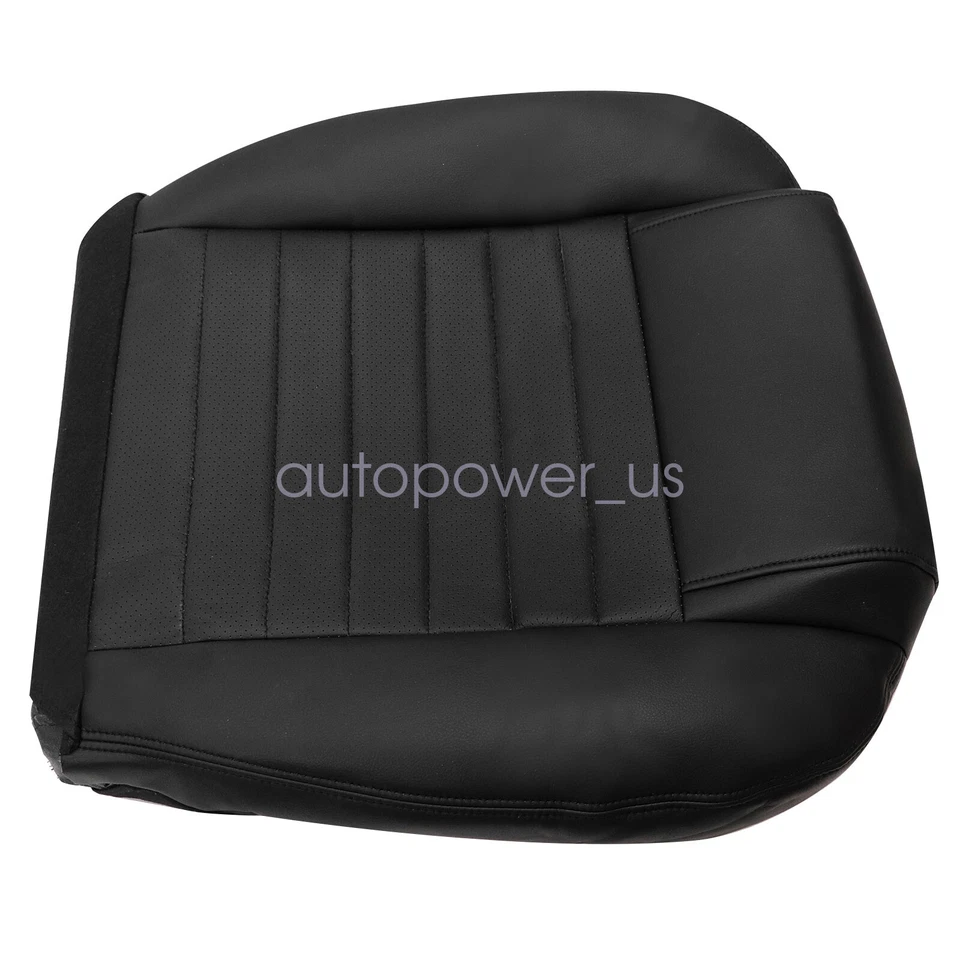 For 2005 2006 2007 2008 2009 Ford Mustang GT Driver / Passenger Seat Cover Black Foto 3 de 4