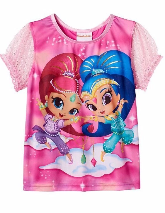 Shimmer and shine top 4th birthday outfit