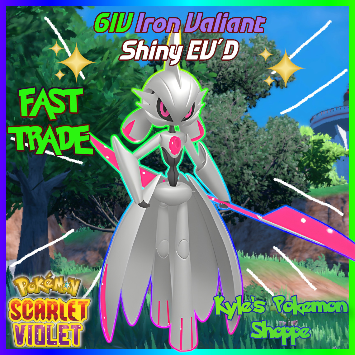 Pokemon Scarlet and Violet GARDEVOIR Shiny 6IV / (Instant Download) 