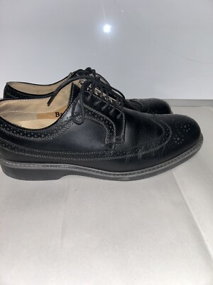 G.H. Bass & Co. Mens Non-Marking Wing Tip Dress Shoes Size 