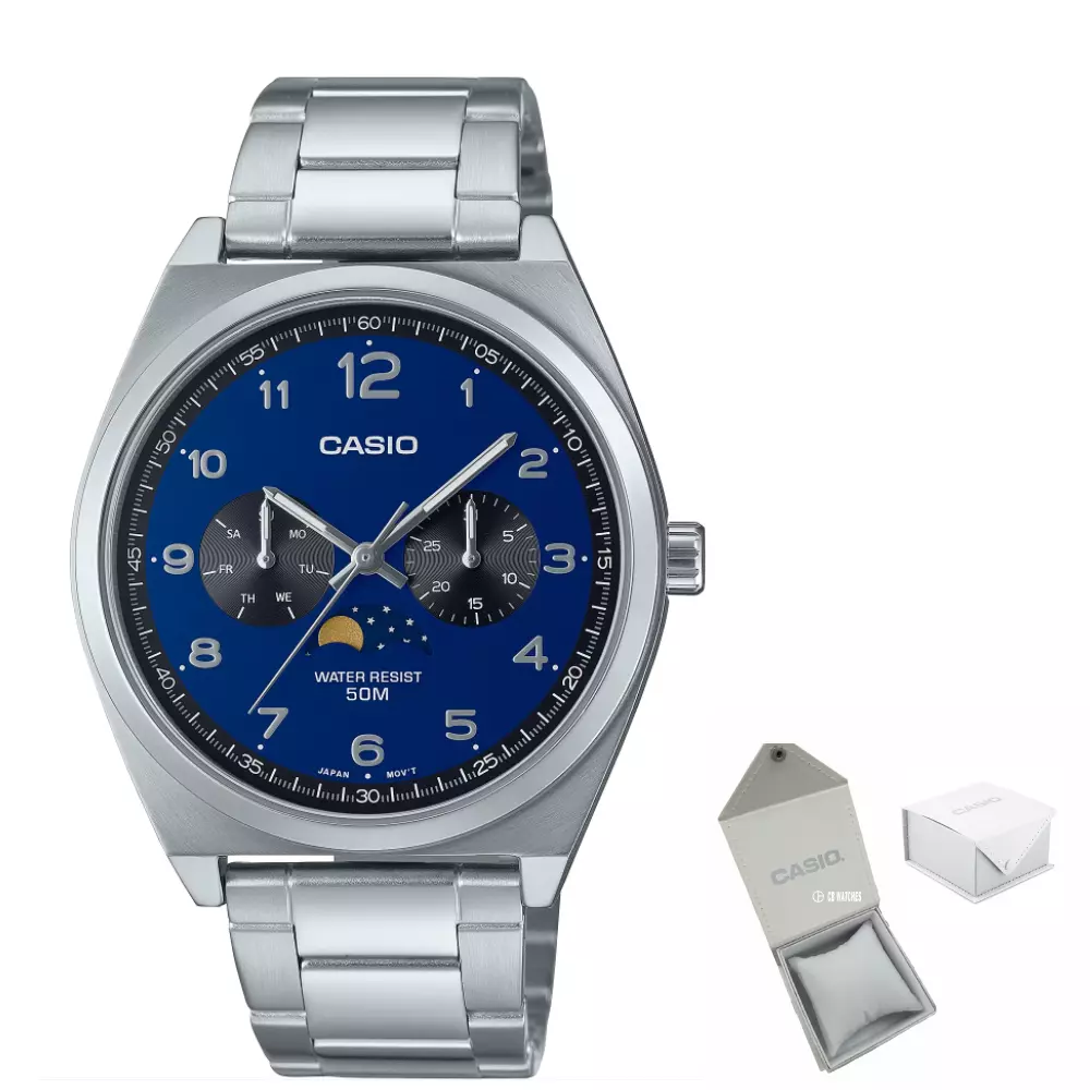 Casio moon cheap phase watch