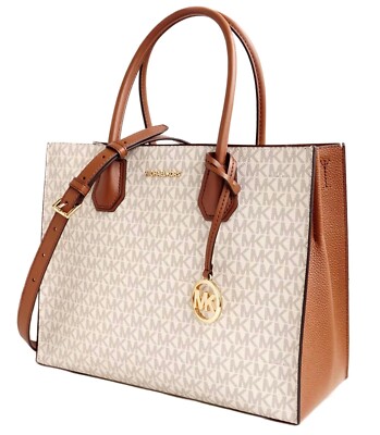 Michael Kors Damen Tasche Handtasche Schultertasche Mercer Large Satchel  Neu 196163283692