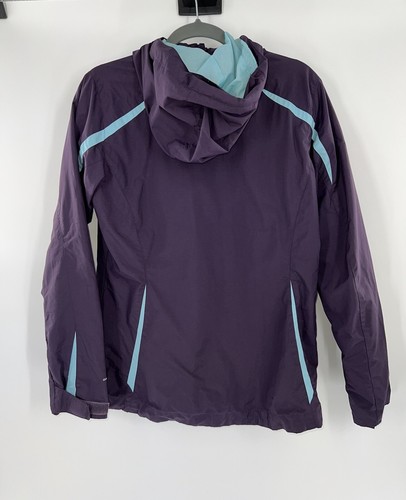 COLUMBIA Women’s Interchange Jacket Omni Heat Purple Light Blue Size M - Picture 5 of 8