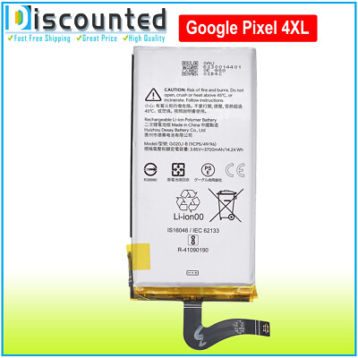 For Google Pixel 4XL G020J-B 3700mAh Replacement Li-ion Battery US