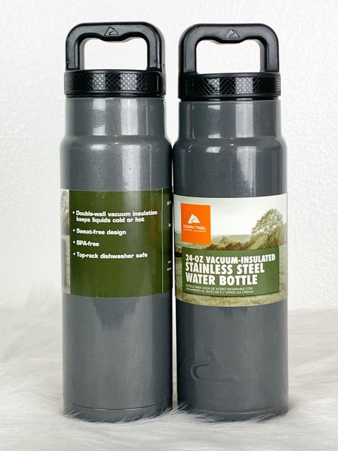 ozark trail 36 oz vacuum insulated stainless steel water bottle