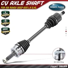 New Front Left Driver CV Axle Shaft w/ 48 ABS for Kia Rondo 2007-2011 L4 2.4L