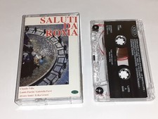 MUSICASSETTA SALUTI DA ROMA - VILLA, FIORINI, FERRI, ALVARO AMICI, ERIKA GRASSI