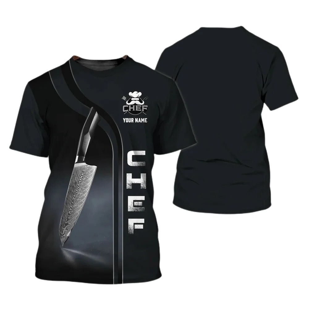 Chef Uniform Style Tees – Personalized Culinary Shirts for Kitchen Professionals