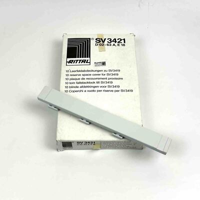Rittal SV 3421 D02-63A, E18 Leerfeldabdeckung zu SV 3419 (VE 10Stk.), unused/OVP