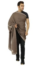 Men's Woolen Warm Pashmina Shawls Meditation Dushala Lohi Soft Stole C3