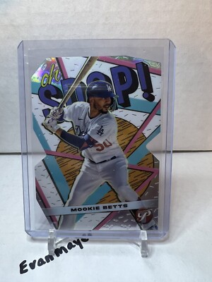 2023 Topps Pristine Mookie Betts Oh Snap! Die-Cut Los Angeles Dodgers #OS-10