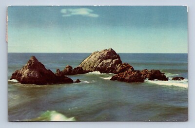 Seal Rocks San Francisco California Postcard Calif. to N.Y. 1956 Posted ...
