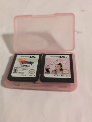 Nintendo DS Games Lot of 3 - Icarly- Makeup-zhu Zhu Pets Wild Bunch