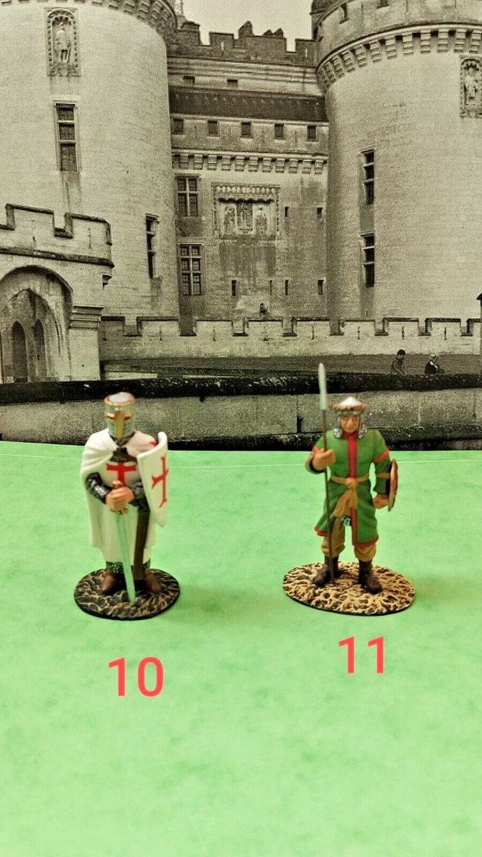 Figurine Altaya N°21 - Condottiere Italien Moyen Âge - Bon état Occasion - Collection Militaire Historique