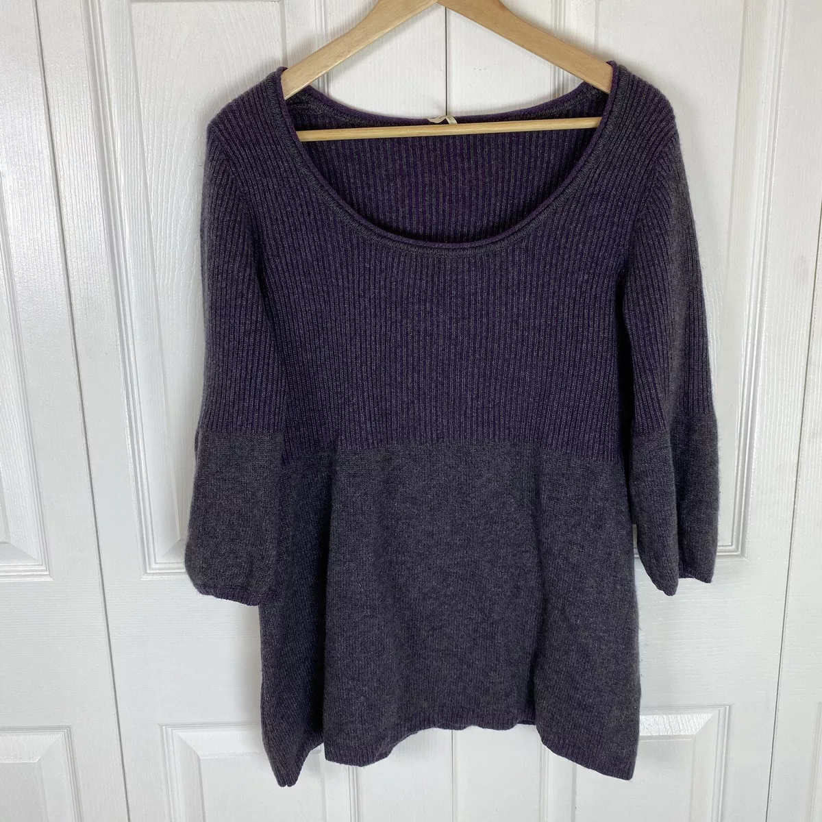 Scoop neck deals pullover sweater